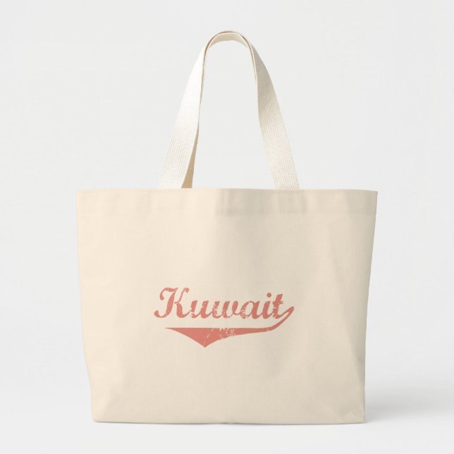 Kuwait Large Tote Bag (Front)