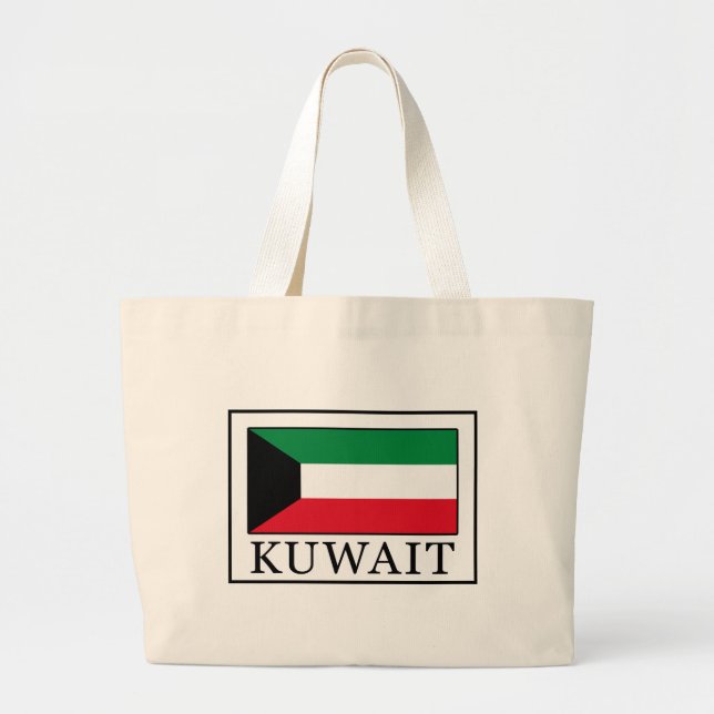 Kuwait Large Tote Bag (Front)