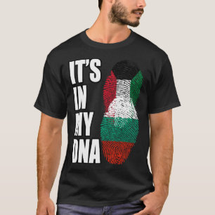 Kuwaiti And Bulgarian Mix DNA Heritage Flag T-Shirt
