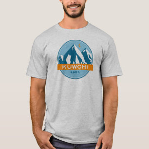 Kuwohi North Carolina Tennessee Stars Moon T-Shirt