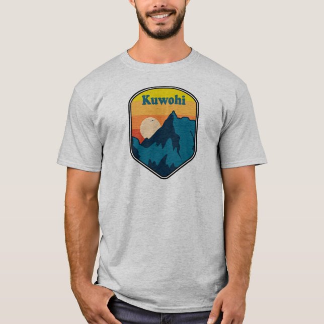 Kuwohi North Carolina Tennessee Sunrise T-Shirt (Front)