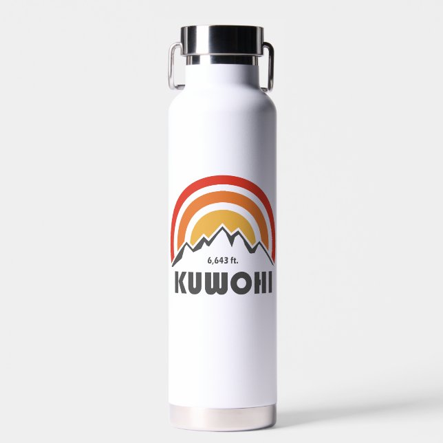 Kuwohi North Carolina Tennessee Water Bottle (Front)