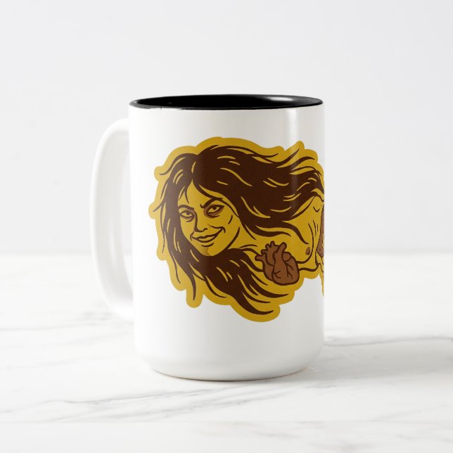 Kuyang Two-Tone Coffee Mug (Front Left)