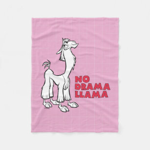 Kuzco - No Drama Llama Fleece Blanket