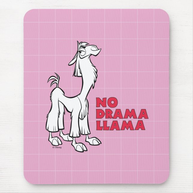 Kuzco - No Drama Llama Mouse Pad (Front)