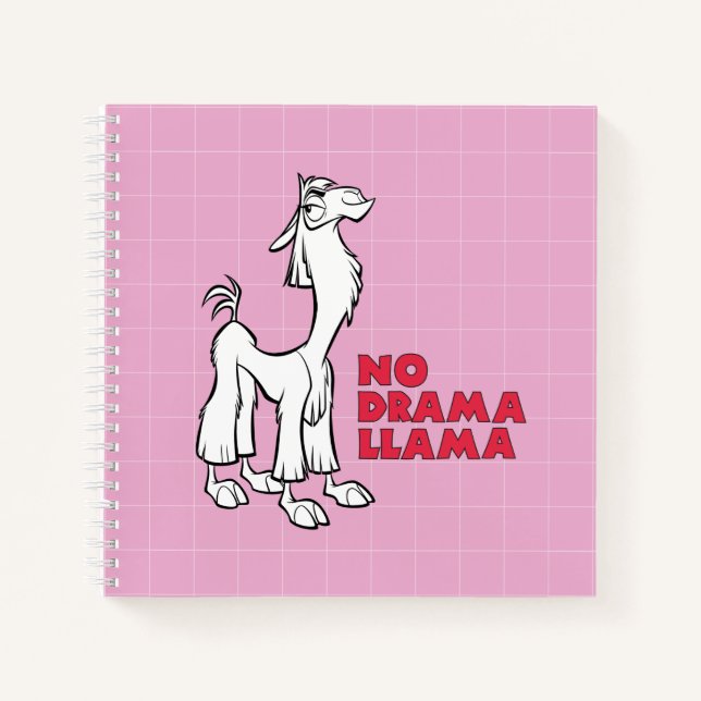 Kuzco - No Drama Llama Notebook (Front)