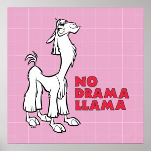 Kuzco - No Drama Llama Poster