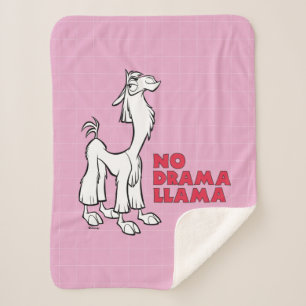 Kuzco - No Drama Llama Sherpa Blanket