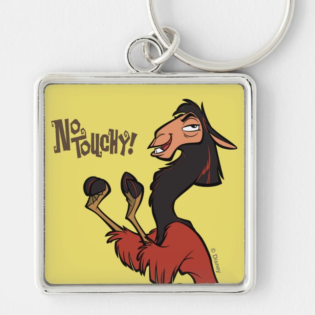 Kuzco - No Touchy Keychain (Front)