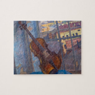 Kuzma Petrov-Vodkin - A Violin Jigsaw Puzzle