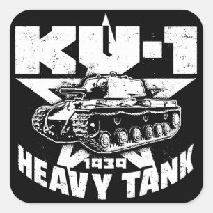 KV-1 Classic Round Sticker Sticker