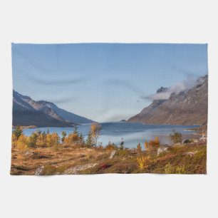 Kvaloya Island Norway Kitchen Towel