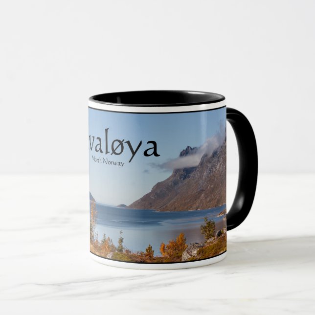 Kvaloya Island Norway Mug (Front Right)
