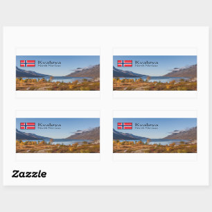 Kvaloya Island Norway Sticker