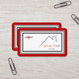 KW Colours Red Double Business Card