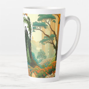 "Kwan-yin", Goddess of Compassion, Latte Mug