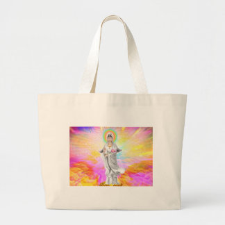 Kwan Yin The Goddess of Compassion Large Tote Bag