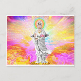 Kwan Yin The Goddess of Compassion Postcard