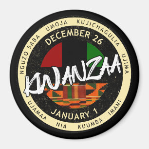 Kwanzaa 7 Principles Magnet