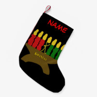 Kwanzaa Art Christmas Stocking