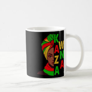 Kwanzaa Black History Month Proud Black Girl Happy Coffee Mug
