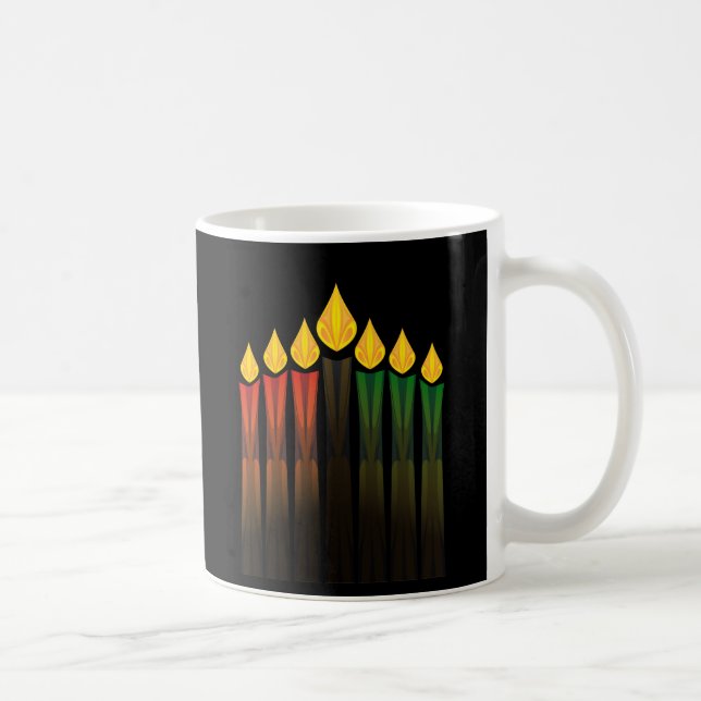 kwanzaa candles coffee mug (Right)