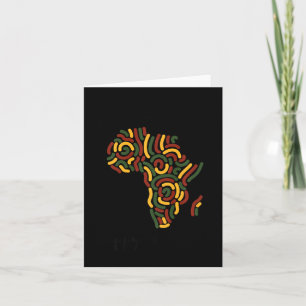 Kwanzaa Celebration Day Men Happy Kwanzaa Day Funn Card
