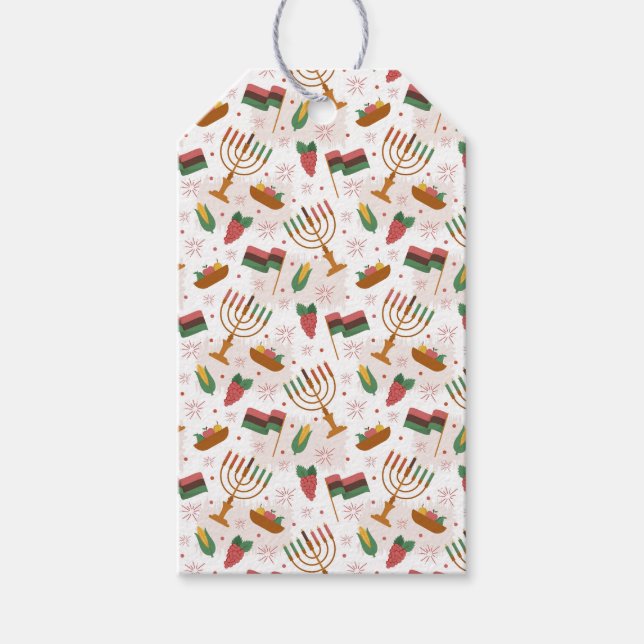 Kwanzaa Gift Tags (Front)