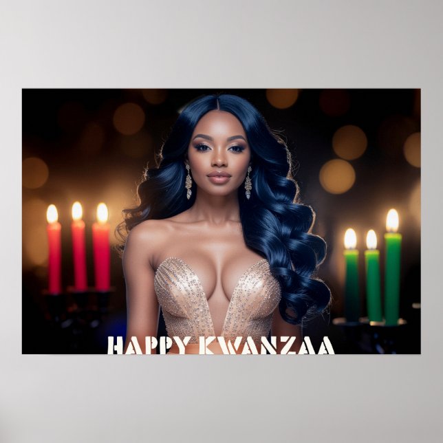 KWANZAA - HAPPY KWANZAA POSTER (Front)