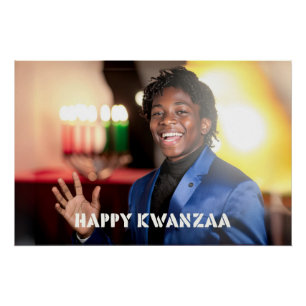 KWANZAA - HAPPY KWANZAA - POSTER
