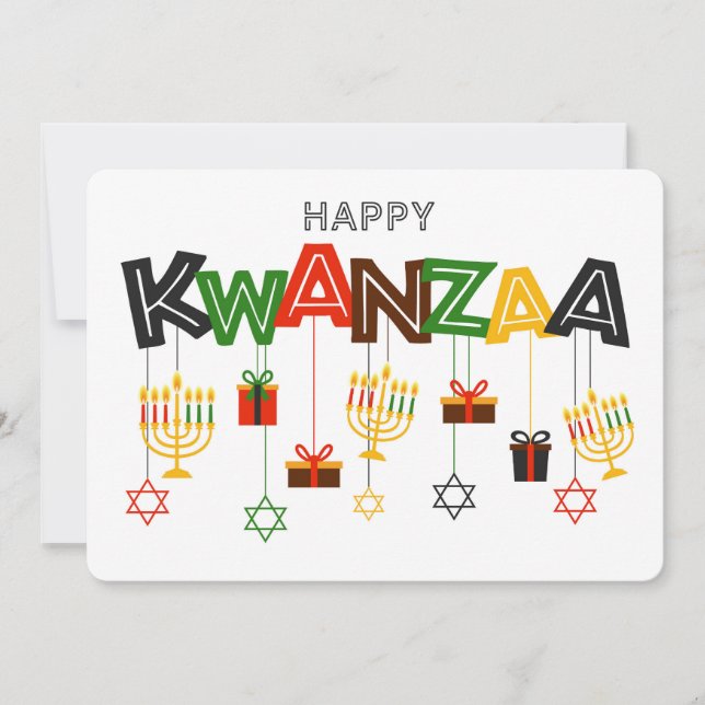 Kwanzaa Holiday Card (Front)