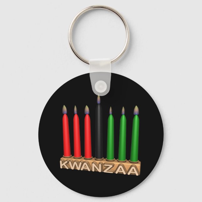 Kwanzaa Keychain (Front)
