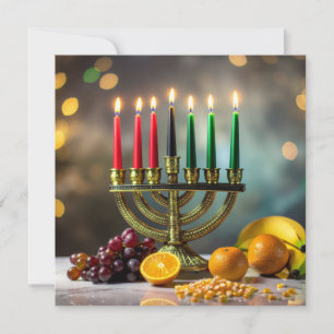 KWANZAA - KINARA -  HOLIDAY CARD