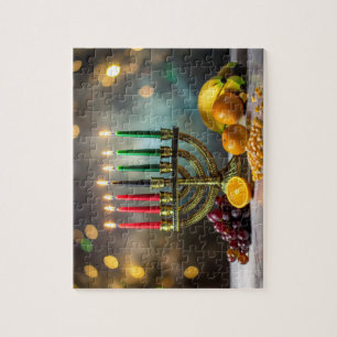 KWANZAA - KINARA -  JIGSAW PUZZLE