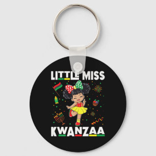 Kwanzaa - Little Miss Kwanzaa Keychain
