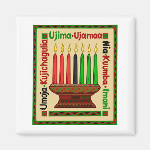 KWANZAA MAGNET