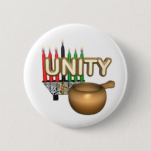 Kwanzaa Purpose Holiday 2 Inch Round Button
