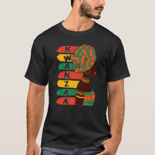Kwanzaa Seven Principles African American Women Wi T-Shirt