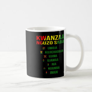 Kwanzaa - Swahili For The Seven Principles Coffee Mug
