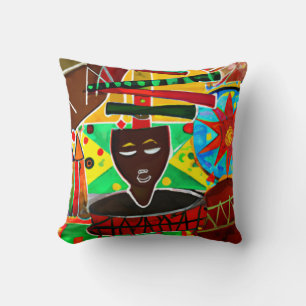 Kwanzaa Throw Pillow