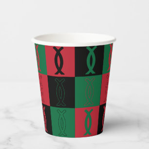 Kwanzaa Ujamaa Paper Cups
