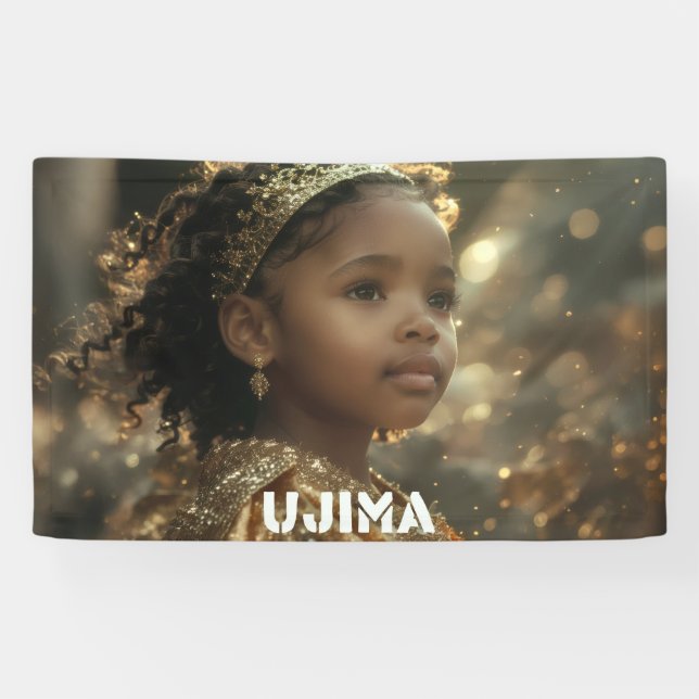 KWANZAA - UJIMA - BANNER (Horizontal)