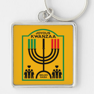 Kwanzaa Umoja Keychain