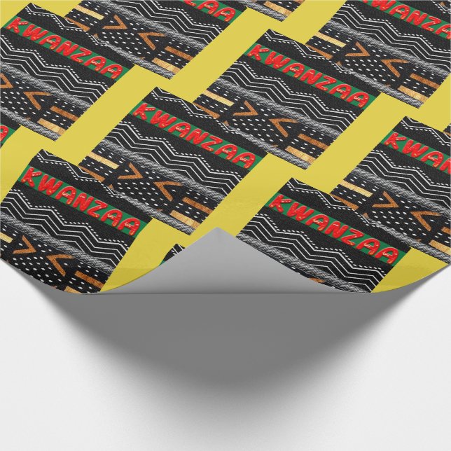 Kwanzaa Wrapping Paper (Corner)