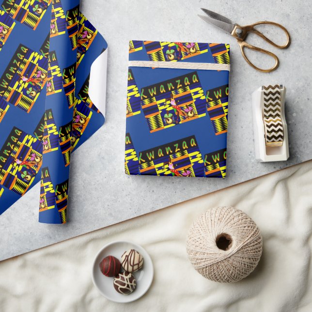Kwanzaa Wrapping Paper (Crafts)