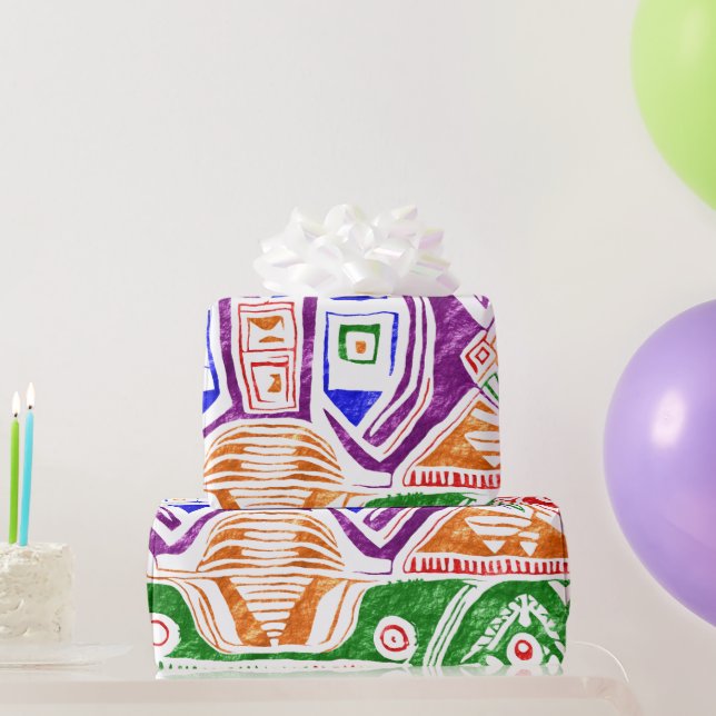 Kwanzaa Wrapping Paper (Party Gifts)
