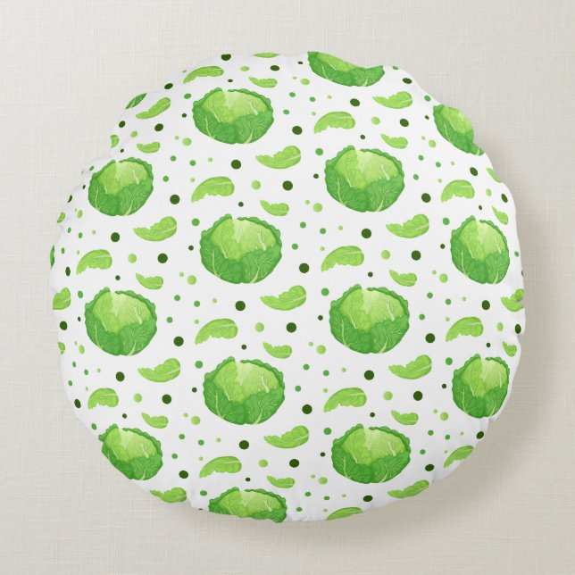 Kyabetsu Round Pillow (Front)