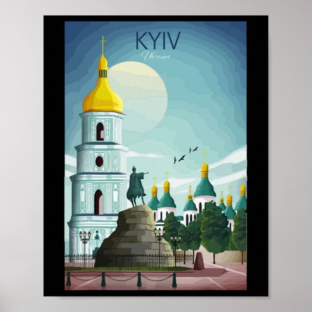 Kyiv Kiev Ukraine  Poster (Front)