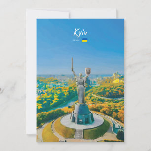 Kyiv, Ukraine - Mother Ukraine Monument Invitation