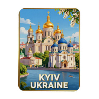 Kyiv Ukrainian Heritage Landmark Magnet